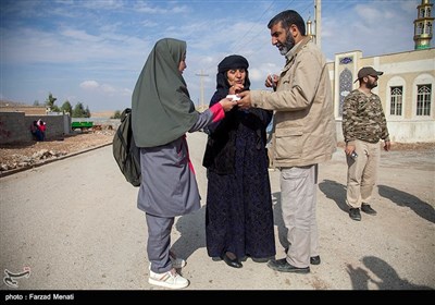 اقدامات فرهنگی و عمرانی جبهه فرهنگی انقلاب در مناطق زلزله زده کرمانشاه