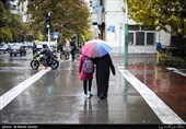 آخرین وضعیت بارش‌های ایران/ بارش‌ها 52 میلیمتری شد+جدول