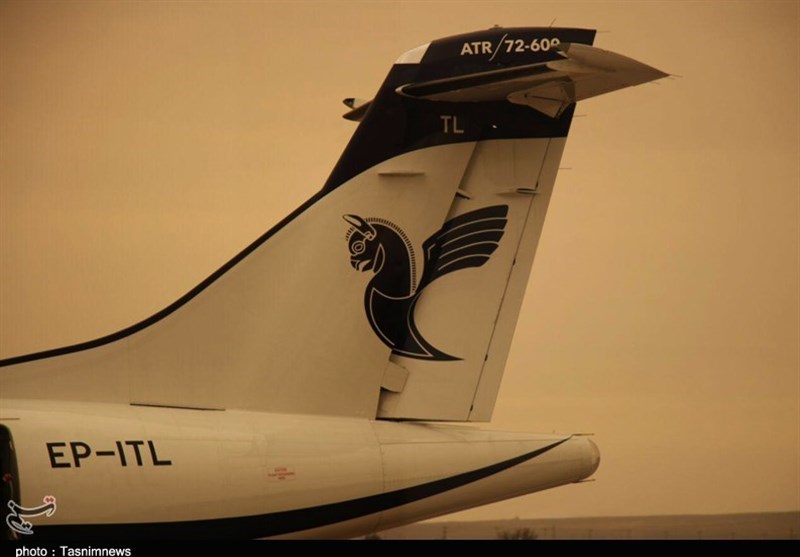 نخستین پرواز مسافری فرودگاه سمنان به روایت تصویر