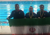 کسب یک طلا و 2 نقره در روز دوم رقابتهای جهانی نجات غریق
