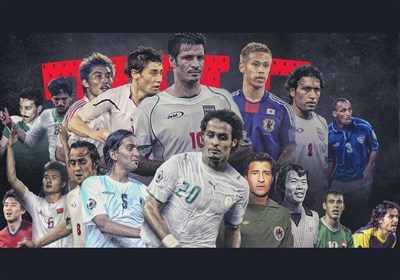 Four Iranian Players at AFC Fans' Best XI