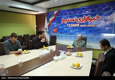 محمدنبی حبیبی حضور دبیرکل حزب مؤتلفه اسلامی در خبرگزاری تسنیم