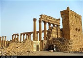 معبد تاریخی 2000 ساله «بعل شامین» در شهر پالمیرا سوریه پس از انفجار و حمله داعش در سال2015