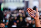 جشن بزرگ عهد دانشجویی با امام زمان(عج) در مسجد جمکران به روایت تصویر