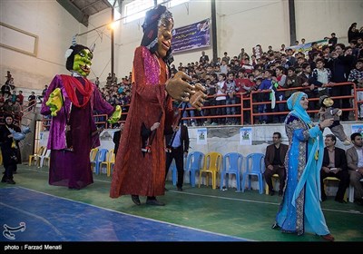 شادپیمایی عروسک ها در سرپل ذهاب