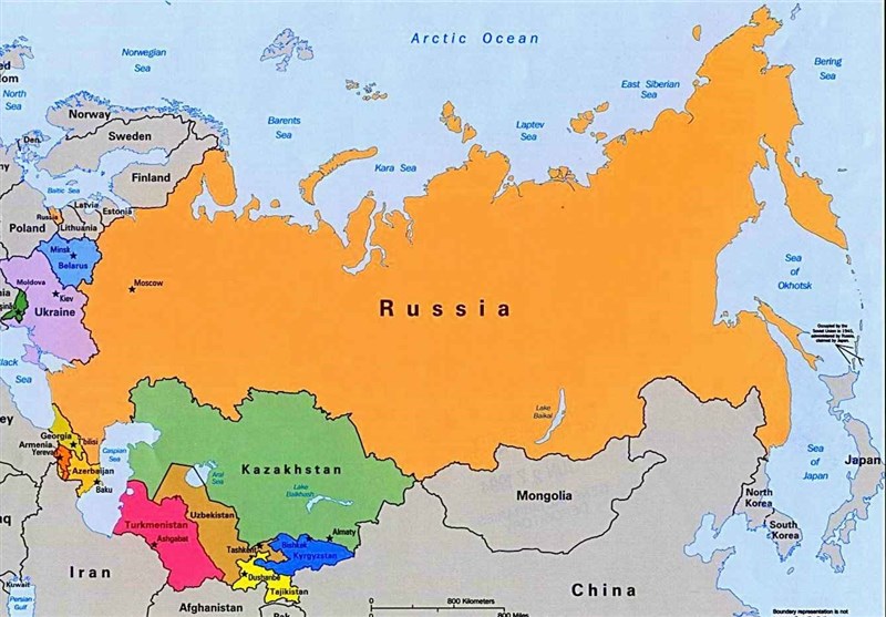 موقعیت منحصربه‌فرد جغرافیایی و آب‌وهوایی روسیه+تصاویر