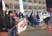 گردهمایی اعتراضی در آلمان علیه اخراج اجباری پناهجویان افغان