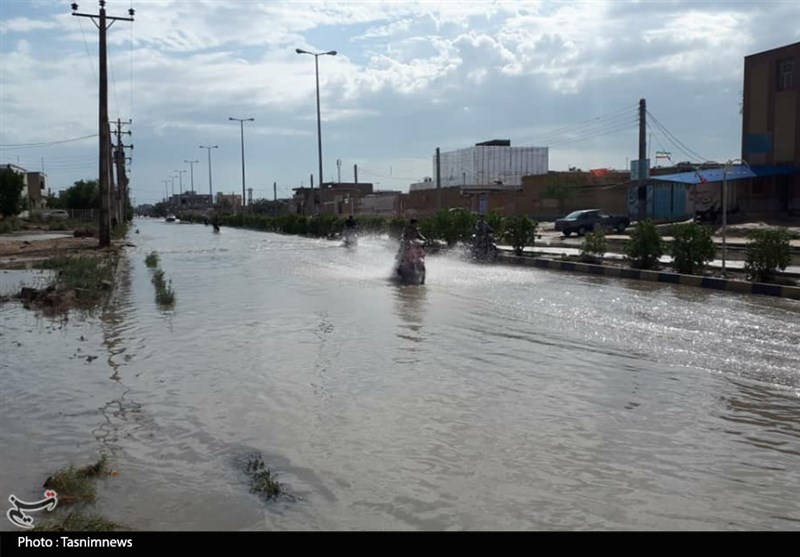 خوزستان| زیبایی‌های بارندگی بعد از خشکسالی چند ساله هندیجان به روایت تصویر