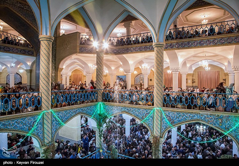 بزرگترین مراسم مولودی‌خوانی مسلمانان شیعه و سنی کردستان به روایت تصویر