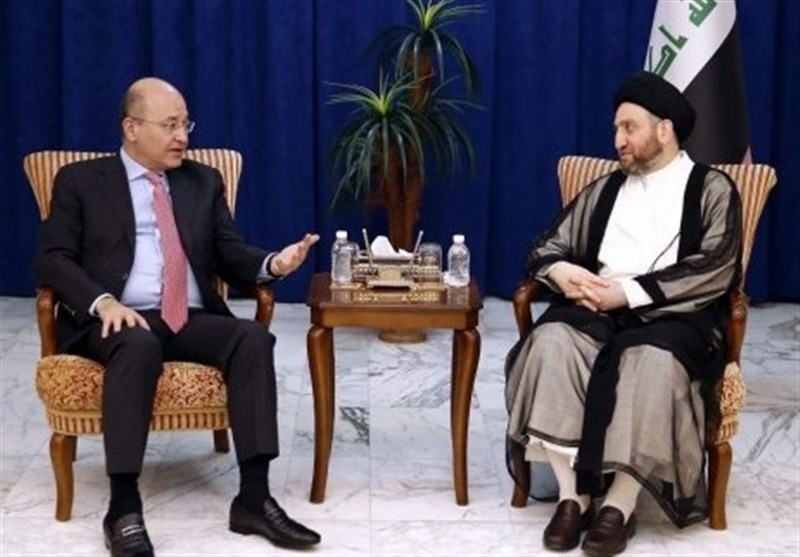 عراق|تاکید صالح و حکیم بر تشکیل سریع دولت جدید