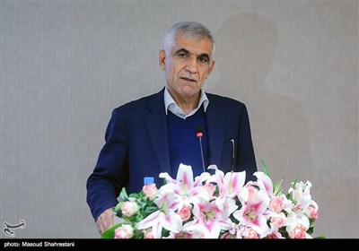 سخنرانی محمد علی افشانی شهردار سابق شهر تهران در مراسم افتتاح ساختمان شورای عالی استانها 