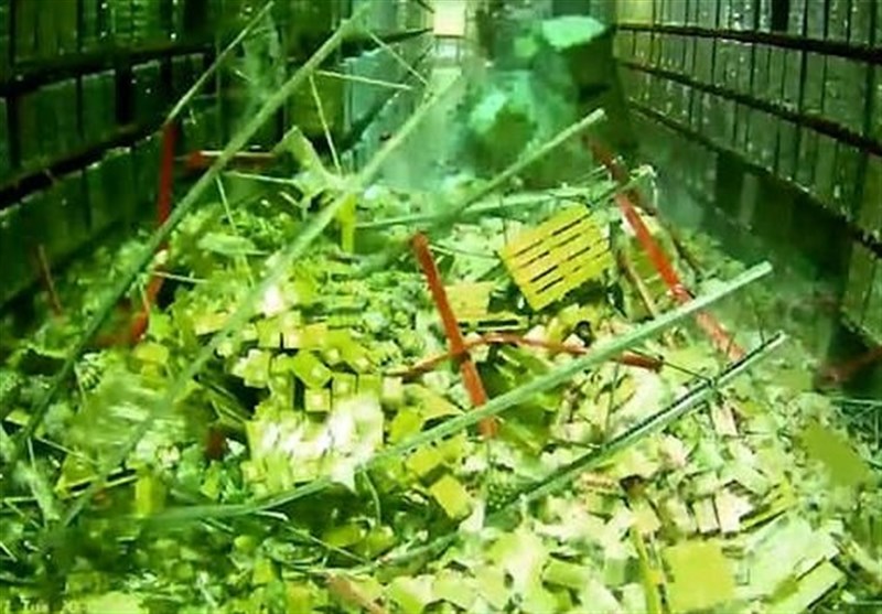 Entire Warehouse Collapsed after Forklift Driver Mistakenly Nudged Shelf (+Video)