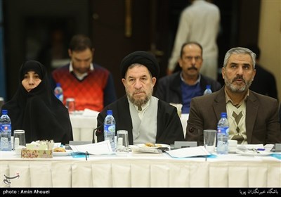 حجت الاسلام سید محمدرضا میرتاج الدینی در اجلاسیه نقش احزاب در کاهش اختلافات مذهبی