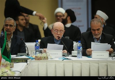 سخنرانی محمدنبی حبیبی در اجلاسیه نقش احزاب در کاهش اختلافات مذهبی