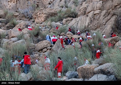 اردو توان افزایی و تمرین مشترک جمعیت هلال احمر استان فارس