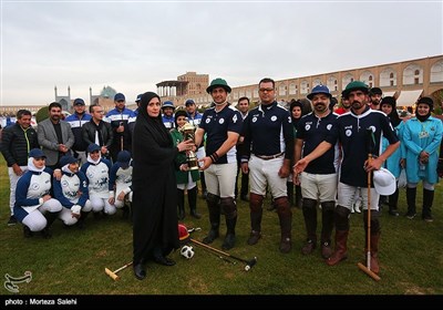 مسابقات چوگان در میدان نقش جهان به مناسبت روز اصفهان