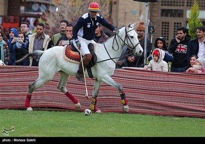 مسابقات چوگان در میدان نقش جهان به مناسبت روز اصفهان