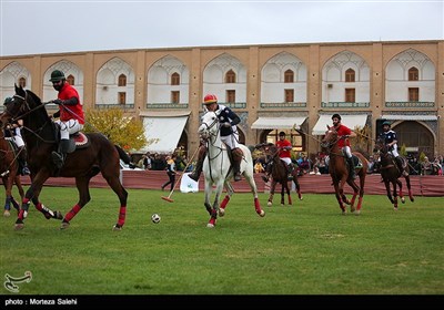 مسابقات چوگان در میدان نقش جهان به مناسبت روز اصفهان