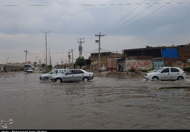 امدادرسانی هلال احمر خوزستان به 2105 نفر در ‌بارندگی‌های اخیر