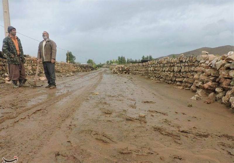 «سیلاب» آب 50 روستای پلدختر را قطع کرد؛ قطع راه ارتباطی 30 روستا