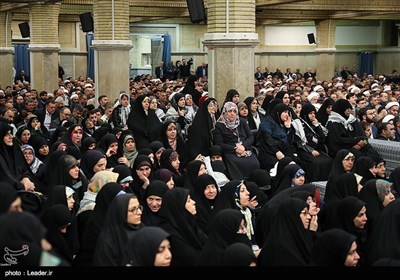 دیدار میهمانان اجلاس بین‌المللی وحدت اسلامی با رهبرمعظم انقلاب