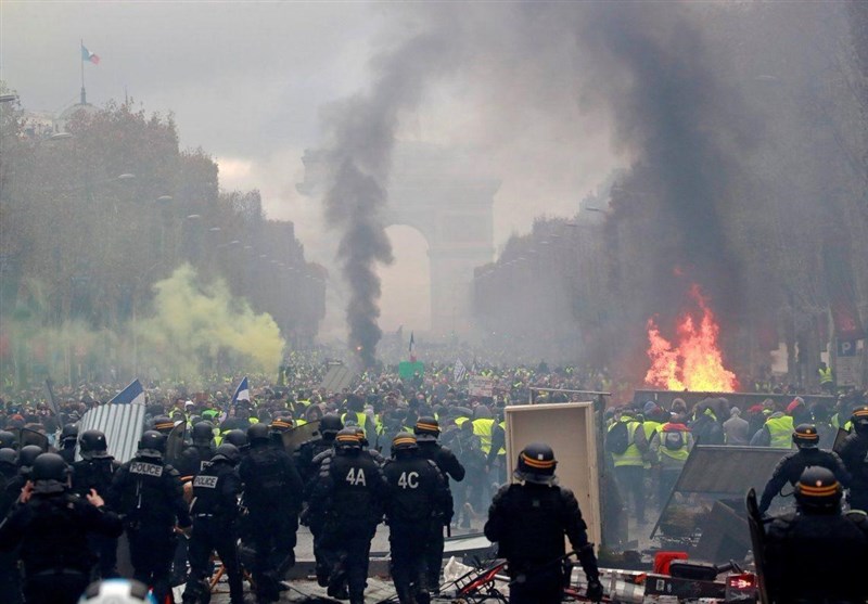 تدابیر پلیس فرانسه برای مقابله با موج جدید اعتراضات