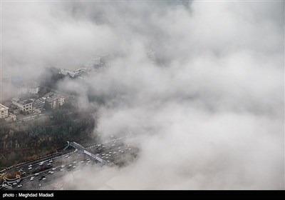 تهران زیر ابرهای پائیزی