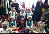 جشنواره بین‌المللی اقوام| نمایشگاه صنایع‌دستی استان‌های کشور در گنبدکاووس برپا شد