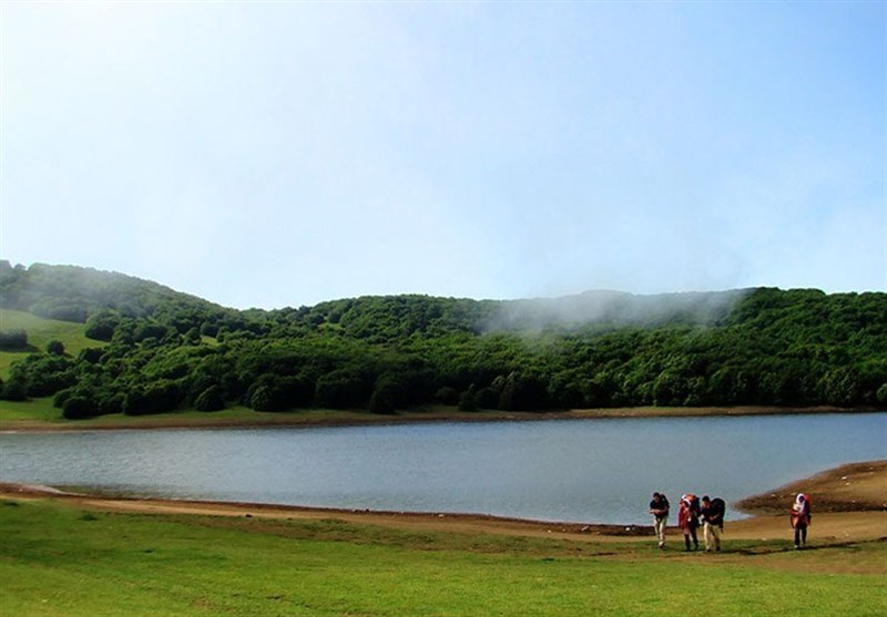 Soha Lake in Namin Mountains, Northwest of Iran