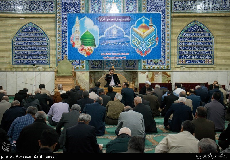 کرسی تلاوت رضوی در مسجد النبی(ص) تهران برگزار شد