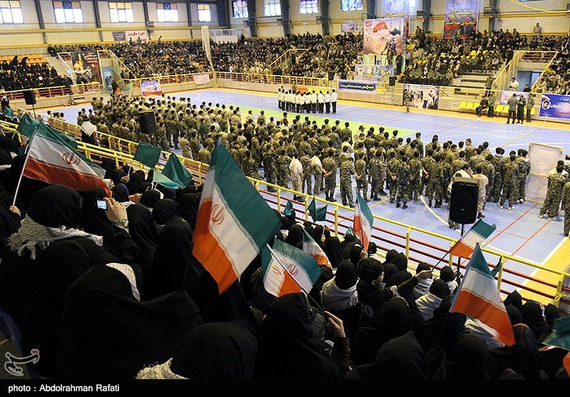 خوزستان| همایش بزرگ اجتماع بسیجیان در امیدیه برگزار شد