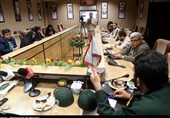 نشست خبری مسئولان سازمان‌های بسیج استان قم به روایت تصویر