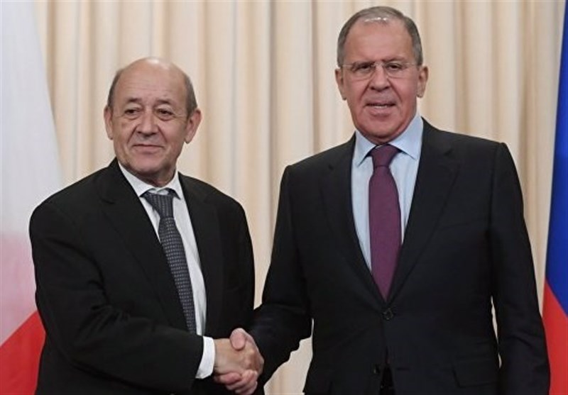 مذاکرات وزرای خارجه روسیه و فرانسه درباره حفظ برجام