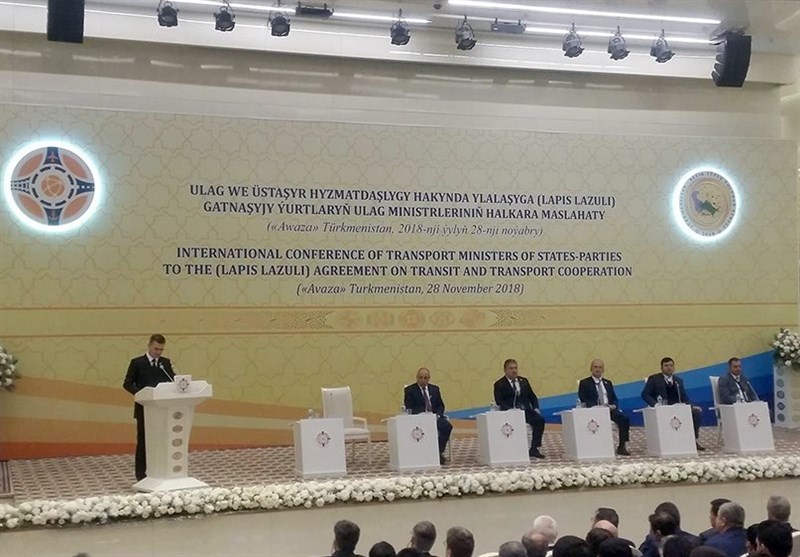 برگزاری کنفرانس بین‌المللی وزرای حمل نقل در آوازه ترکمنستان