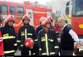 160 نیروی آتش نشانی کرمانشاه در ایام نوروز در آماده‌باش هستند