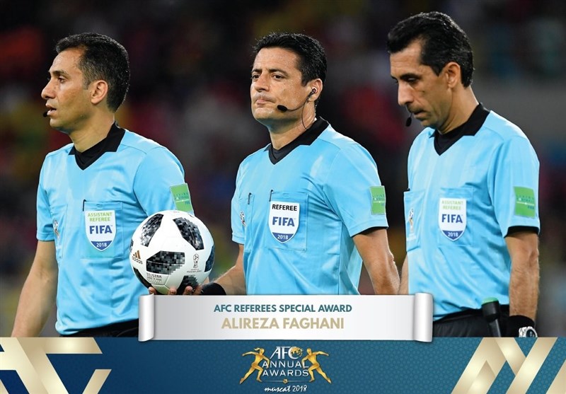 Special AFC Awards for Iranian Match Officials