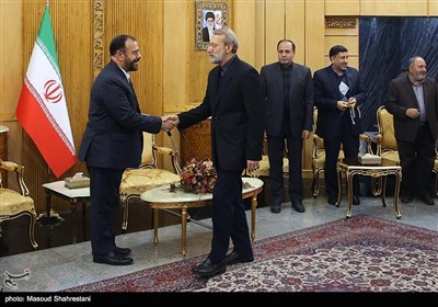 علی لاریجانی رئیس مجلس شورای اسلامی قبل از سفر به ترکیه