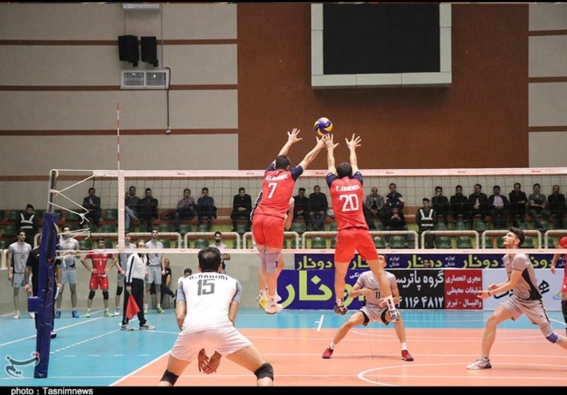 کار بزرگ تیم والیبال شهرداری تبریز در تهران