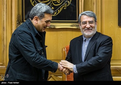 عبدالرضا رحمانی فضلی وزیر کشور و پیروز حناچی شهردار جدید تهران 