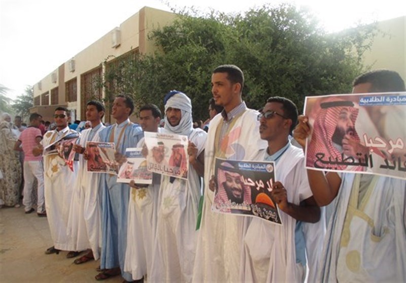 آغاز اعتراضات شهروندان موریتانی علیه بن‌سلمان + تصاویر