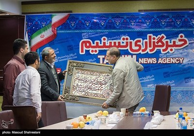 حضور سردار کوثری در خبرگزاری تسنیم