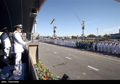 مراسم الحاق‌ ناوشکن &#171;سهند&#187; به نیروی دریایی ارتش