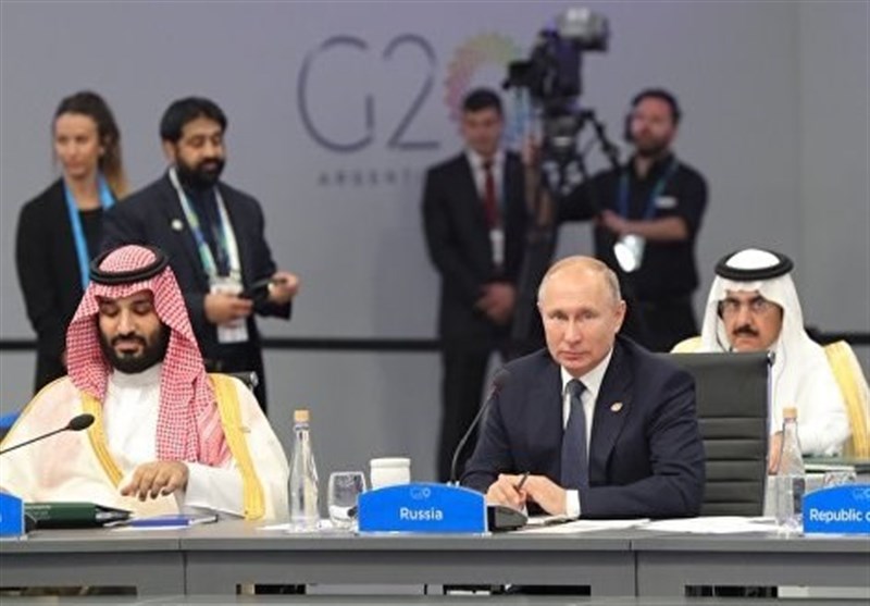 گفت‌وگوی پوتین با ولیعهد عربستان درباره مسائل دوجانبه و بین‌المللی
