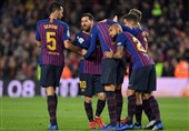 فوتبال جهان| برتری قاطعانه بارسلونا در دربی کاتالونیا با ضربات آزاد استثنایی مسی