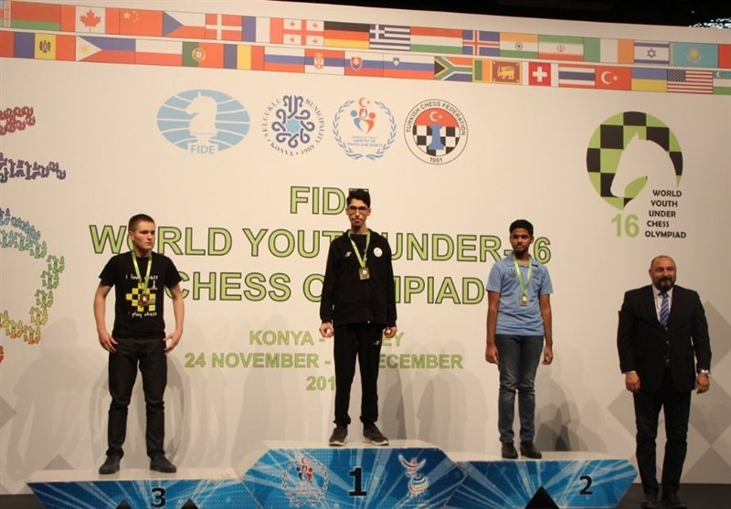 معرفی فیروزجا به عنوان بهترین شطرنج‌باز المپیاد جهانی زیر 16 سال