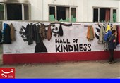 دیوار مهربانی به کشمیر اشغالی هم رسید +تصاویر