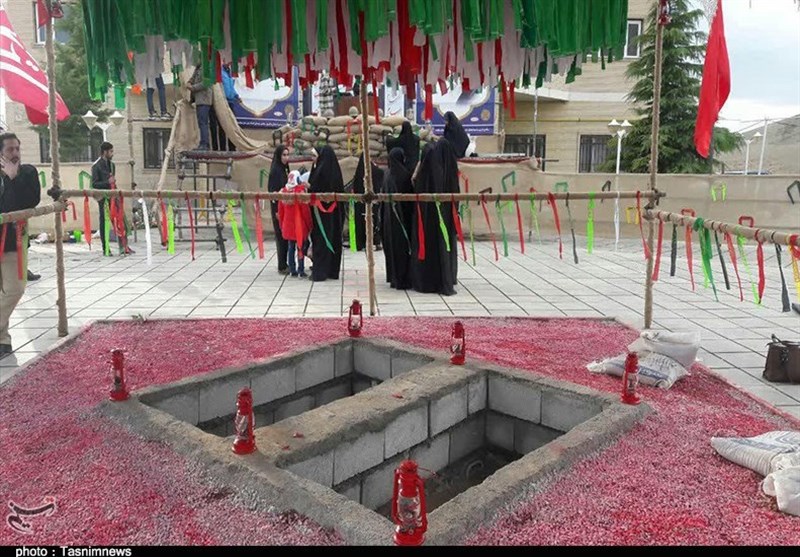 همدان| مراسم وداع با 2 شهید گمنام در مسجد شهید حیدری نهاوند برگزار می‌شود+تصاویر