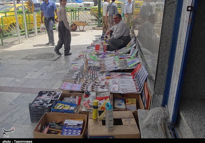 ساماندهی دستفروشان در مرکز شهر تهران