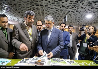 حضور سید عباس صالحی وزیر فرهنگ و ارشاد اسلامی در دوازدهمین جشنواره سینما حقیقت