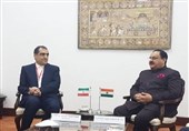ایران کے وزیر صحت کا دورہ بهارت+ تصاویر